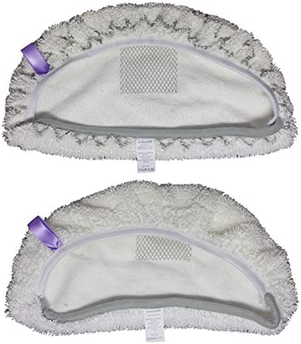 Bissell Microfiber Power Steamer Mop Pad Fits 1940A, 1940Q, 1940T, 1940W, 19402, 19404,19408, 1440 Series, by AI-Vacuum (4),White