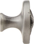 Franklin Brass Seaside Cottage Starfish Kitchen Cabinet Knobs or Drawer Knobs 35mm, Single Brushed Satin Pewter Cabinet Hardware PBF657-BSP-C1