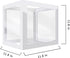 Baby Boxes for Baby Shower with 30 Letters(A-Z+BABY),Baby Shower Decorations Transparent Balloon Boxes Backdrop Baby Blocks for Baby Boy or Girl Shower 1st Birthday,Bridal Shower, Gender Reveal