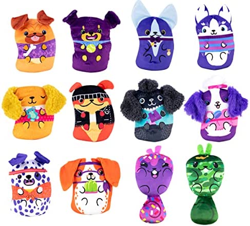 Dogs vs Squirls - Mystery Bag - 1pk - Chonk - Amazon Exclusive Super-Soft & Bean-Filled Plushies! Collect These as Stocking Stuffers! Great for Advent Calendars - Great for Kids, Boys, & Girls!