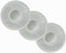 Evriholder Bathtub Drain Hair Catcher, Plastic Bathtub Drain Cover & Shower Drain Hair Catcher for Bathroom, perfect fit for your Shower Drain Cover - Pack of 3