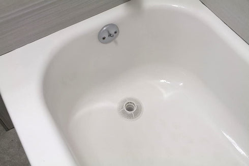 Evriholder Bathtub Drain Hair Catcher, Plastic Bathtub Drain Cover & Shower Drain Hair Catcher for Bathroom, perfect fit for your Shower Drain Cover - Pack of 3