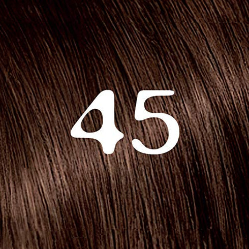 L'Oreal Paris Feria Multi-Faceted Shimmering Permanent Hair Color, 45 French Roast (Deep Bronzed Brown), Pack of 1, Hair Dye