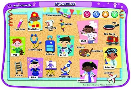 VTech Touch and Learn Activity Desk Deluxe Expansion Pack - When I Grow Up