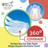 bA1 Health - 3-Sided Specialty Toothbrush (Complete Coverage) - Autism, ASD, Special Needs, Sensory, Perio Brush for All Kids/Adults - Best for Sensitive Gums and Teeth! Choose From 4 Colors