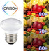 Haian Support Zorykn E26 Base Mini LED Reflector Floodlight, 4W(4 Pack), 40W Equivalent R14 Light Bulbs, 400 Lumens, Dimmable, 5000k Daylight
