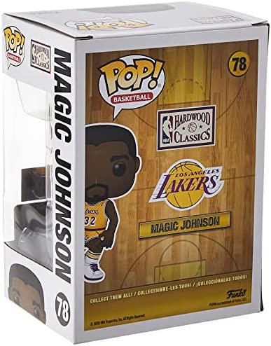 Funko POP NBA: Legends- Magic Johnson(Lakers Home)