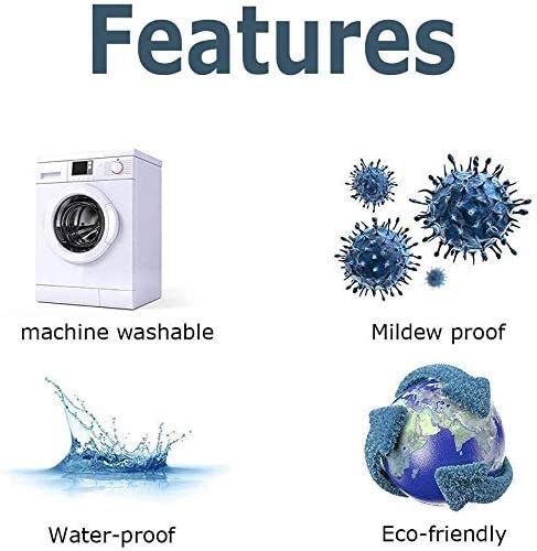 HVEST Funny Giraffe Get Naked Shower Curtain Cute Giraffe with Glasses in Soap Bubble Bathtub Funny Wild Animal Bathroom Decor Waterproof Polyester Fabric 72x72 Inches with 12 Hooks