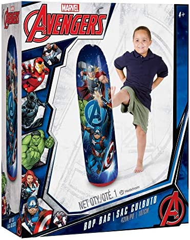 Hedstrom Avengers Bop Bag Inflatable Punching Bag (56-9107), 42 Inch