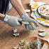 Stark Safe Cut Resistant Gloves Food Grade Level 5 Protection (EN388), Safety Kitchen Cutting Gloves for Oyster Shucking, Meat, Fish Fillet Processing, Mandolin Slicing, Wood Carving (X-Large, Pair)