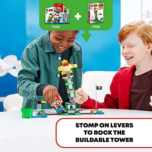 LEGO Super Mario Boss Sumo Bro Topple Tower Expansion Set 71388 Building Kit; Collectible Toy for Kids; New 2021 (231 Pieces)