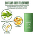 KNXWPPX Green Tea Purifying Clay Stick Mask,For Face Moisturizes Oil Control,Deep Clean Pore,Exfoliating Mask,Improves Skin,Suitable for All Skin (Green Tea)