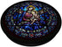 Blessed Virgin Mary and Jesus Stained Glass Design PopSockets PopGrip: Swappable Grip for Phones & Tablets