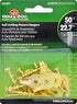Hillman Brass 122367 Self-Drilling Wall Dogs with Picture Hanging Hook, up to 50 lbs (Pack of 10)