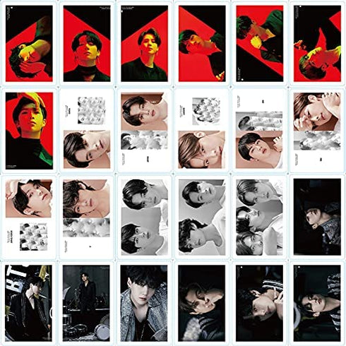 Bangtan Boys Map of the Soul One Albums Merchandise 54 pcs Photocards Birthday Party Gift for Army Girls and Boys