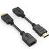 HDMI Extension Cable 2 Pack , Electop Support 4K & 3D 1080P High Speed HDMI Male to Female Extender Adapter Converter for Google Chrome Cast,Roku Stick,TV Stick,HDTV,PS3/4,Xbox360,Laptop and PC
