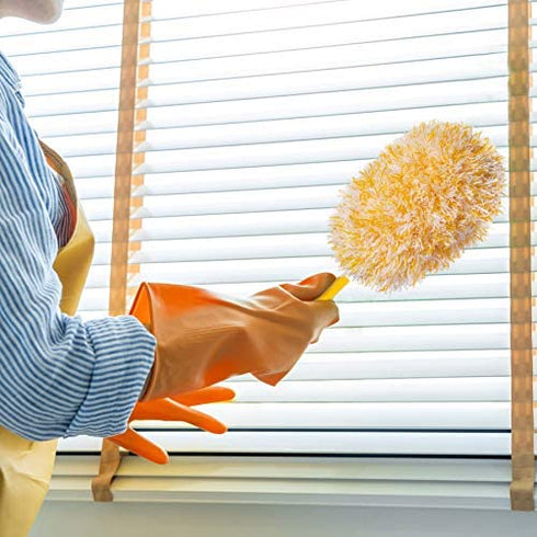 Millifiber Microfiber Reusable Refills for Swiffer Hand Duster, 360 Degree Dry Duster Heavy Duty Refills, 2-Pack (Handle is Not Included)