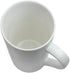 Momugs 20 OZ Simple Pure White Mug (Set of 2) Plain Large Tall White Ceramic Milk Tea Coffee Mug with Handle as A Gift for Dad Mom Friends, 2pcs