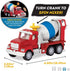 DRIVEN by Battat – Micro Cement Truck – Toy Cement Truck with Light and Sound Effects for Kids Age 4+ (Pack of 1)