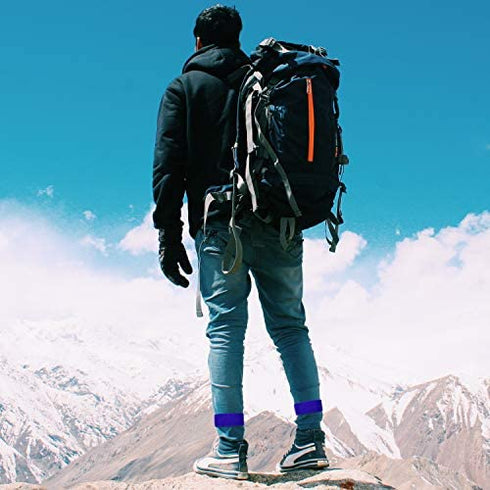 Wisdompro Ankle Strap, 1 Pair Polyester Blousing Garters Trousers Boots Blouses Strap with Hook and Loop for Waders, Fly, Fishing, Hunting, Hiking, Cycling, Gardening, Military Uniforms