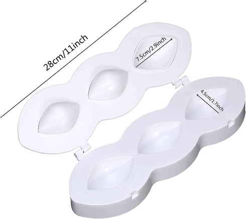 Meatball Mould,Durable DIY Plastic Meatball Mould,Meatball Fish Ball Burger Maker Mould,Manual Meatloaf Maker Press Tool,Kitchen Cooking Tools for Making Fried Kibbeh Cake Mould