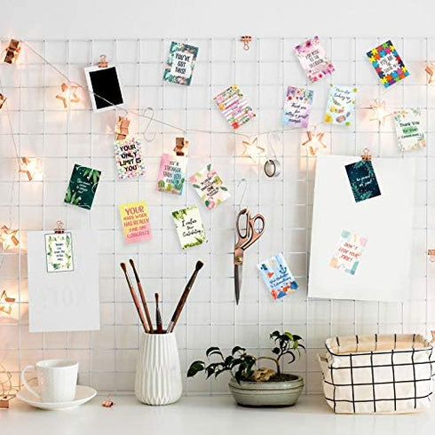 100 Motivational Cards Mini Unique Inspirational Compliment Cards Appreciate You Cards for Employees Coworkers Business Gratitude Card Encouragement Cards Appreciation Kindness Cards Lunch Box Notes