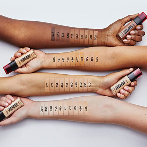 L'Oreal Paris Makeup Infallible Up to 24 Hour Fresh Wear Foundation, Natural Rose, 1 fl; Ounce