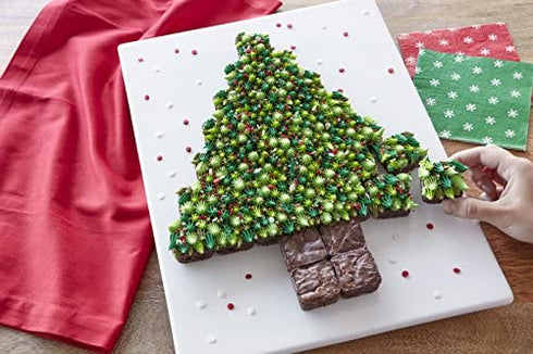 Wilton Recipe Right Non-Stick In Biscuit Brownie Pan, 11" x 7" x 1-1/2"