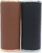 Lucklybestseller 2PCS Set Metal Leather Lighter Case Cover Holder for BIC Full Size Lighter J6