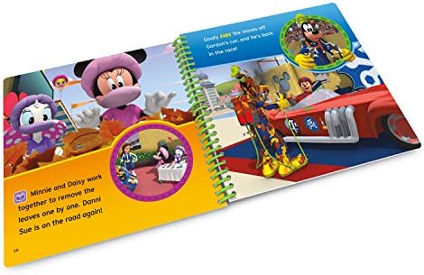 LeapFrog LeapStart 3D Mickey and the Roadster Racers Book