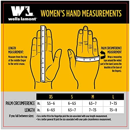 Wells Lamont Women's Hybrid Work/Gardening Gloves | Water-Resistant HydraHyde Leather | Large (3204L)