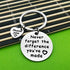 Coworker Leaving Gift Retirement Keychain Never Forget The Difference You've Made Keychains Appreciation Gifts for Colleague Teacher Coach Thank You Gift Going Away Gift Boss Birthday Retired Keychain