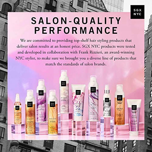 SGX NYC Hair IQ - 4 Fl Oz - For All Hair Types - 10-in-1 Leave In Treatment for Damaged Hair - Infused with Biotin and Hyaluronic Acid - Exclusive Bond Technology to Strengthen and Repair Hair Damage