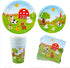 JeVenis 33 PCS Farm animals Party Supplies Farm animals Party Plates and Napkin Farm animals Birthday Banner
