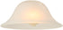 Giluta Floor Lamp Glass Shade Replacement Globe -Fitting Opening 1.625" Modern Alabaster Style Light Fixture Shade, Height: 4.2 inch, Width: 9.5 inch. Lipless