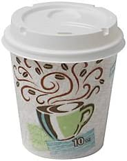 Dixie DXE5310COMBO600 White Perfectouch Cup - 50 Pieces