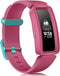 KOLEK Bands Compatible with Fitbit Ace 2 for Kids,Soft Silicone Waterproof Bracelet Accessories Sports Watch Strap Wristbands Replacement for Fitbit Ace 2 Boys Girls,Watermelon