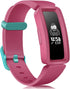KOLEK Bands Compatible with Fitbit Ace 2 for Kids,Soft Silicone Waterproof Bracelet Accessories Sports Watch Strap Wristbands Replacement for Fitbit Ace 2 Boys Girls,Watermelon