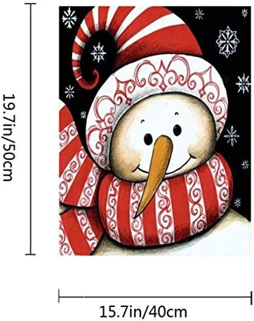 ACANDYL Paint by Number Snowman DIY Painting Paint by Number Kits for Adults Kids Beginner Christmas DIY Canvas Painting by Numbers Acrylic Painting Paint by Number Christmas Snowman 16x20 Inch