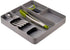 Joseph Joseph DrawerStore Kitchen Drawer Organizer Tray for Cutlery Utensils and Gadgets, Gray, 15.6 x 15.1 x 2.1 Inches