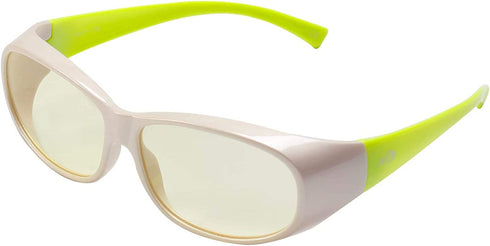 AHT Fit Over Blue Light Blocking Glasses Computer Reading/Gaming Glasses for Women Men, Fitover Eyewear Anti Eyestrain & UV Glare Oversized Eyeglasses