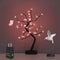Bonsai Tree Light with Adapter Included, Tree Lamps for Living Room, Cute Night Light for House Decor, Good for Gifts, Home Decorations, Weddings, Christmas and More (Pink Cherry Blossom, 36 LED)