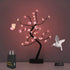 Bonsai Tree Light with Adapter Included, Tree Lamps for Living Room, Cute Night Light for House Decor, Good for Gifts, Home Decorations, Weddings, Christmas and More (Pink Cherry Blossom, 36 LED)