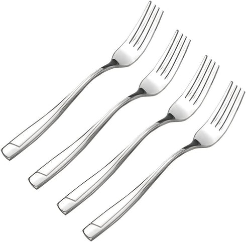 Cand 16-Piece Stainless Steel Dinner Forks, 8 Inch