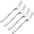Cand 16-Piece Stainless Steel Dinner Forks, 8 Inch