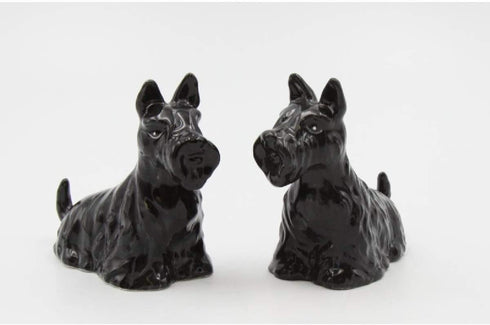 Cosmos Gifts 20798 Scottish Terrier Salt and Pepper Shaker, Black
