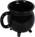 Witch's Brew Black Cauldron Coffee Mug 12 fl oz Ceramic Drinkware Halloween Decor Tabletop