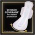 Always ZZZ Overnight Pads for Women Size 6 Unscented with Wings, Always' Widest Coverage for Worry-Free Nights, 10 Count