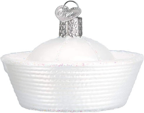 Old World Christmas Navy Cap Ornament, Multi
