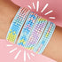 Blingle Bands DIY Gem Friendship Bracelet, 5 Band On The Go Starter Pod - Arts & Craft Activity for Ages 7 and Up